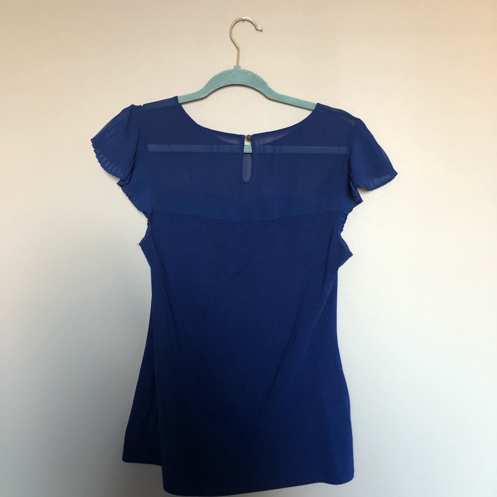 EXPRESS Blue blouse - Picture 3 of 5